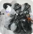 Halloween Deco mesh Wreath