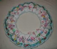 Diaper Wreath