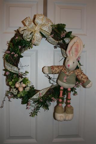 Easter Grapevne Wreath