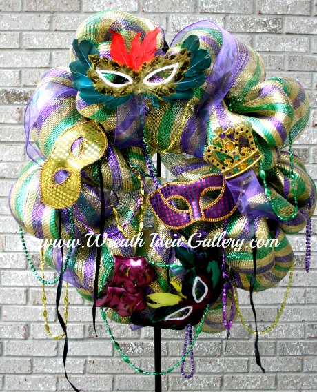 #mardi Gras # deco mesh