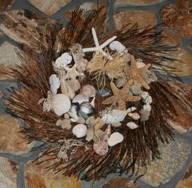 shell wreath