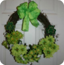 St Patrick's Day Wreath