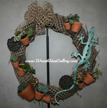 Succulent Wreath