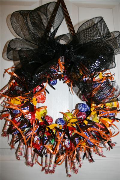 Candy Wreath