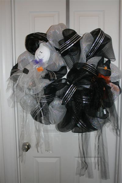 halloween deco mesh wreath