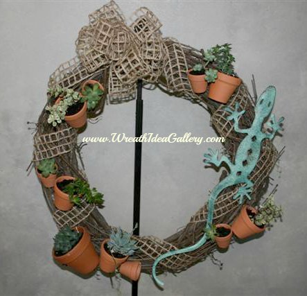succulant wreath