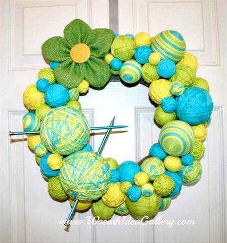 Yarn Wreath